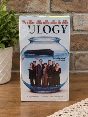 Eulogy comedy Drama VHS tape